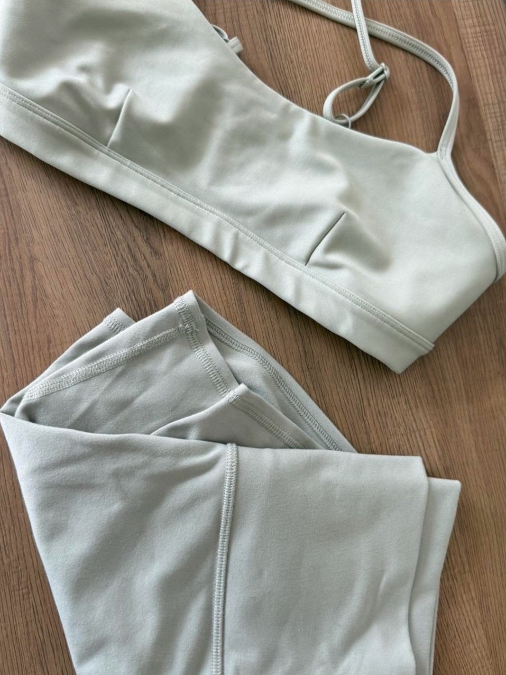 ALO Yoga Sage Green Bike Shorts